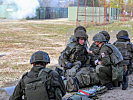 Die steirischen Soldaten beim Training. (Bild öffnet sich in einem neuen Fenster)