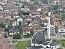 Die "Alouette III" im Rettungseinsatz über Bosnien. (Bild öffnet sich in einem neuen Fenster)