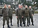 Das Team der zivil-militärischen Zusammenarbeit. (Bild öffnet sich in einem neuen Fenster)