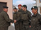 Begrüßung der Soldaten der LOT-Häuser. (Bild öffnet sich in einem neuen Fenster)