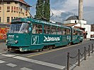 ...und eine Straßenbahn in Sarajewo. (Bild öffnet sich in einem neuen Fenster)