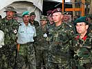 Hoher Besuch bei den Österreichern: BGen Schlenker, ISAF-Kommandant Zorlu. (Bild öffnet sich in einem neuen Fenster)