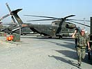 Der deutsche Bundeswehr-Hubschrauber Sikorsky CH-53. (Bild öffnet sich in einem neuen Fenster)