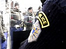 Die Kosovo Police übte den Umgang mit gewaltbereiten Demonstranten. (Bild öffnet sich in einem neuen Fenster)
