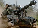 Die Panzerhaubitze M-109. (Bild &ouml;ffnet sich in einem neuen Fenster)