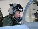 Er ist einer der ersten einsatzbereiten Eurofighter-Piloten des Heeres. (Bild öffnet sich in einem neuen Fenster)