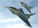 Die Eurofighter bilden die aktive Speerspitze der Luftraumüberwachung. (Bild öffnet sich in einem neuen Fenster)