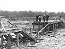 Die bekannte Brücke von Andau wurde von den Sowjets zerstört. (Bild öffnet sich in einem neuen Fenster)