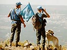 UN-Soldaten. (Bild öffnet sich in einem neuen Fenster)