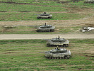 Kampfpanzer "Leopard" 2A4.
Foto: A. Schafler. (Bild öffnet sich in einem neuen Fenster)