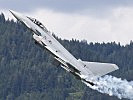 Visitors witnessed the first solo display of an Austrian Eurofighter. (Image opens in new window)