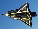 A specially designed black Draken flew over Zeltweg one last time. (Image opens in new window)