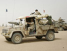 Austrian soldiers on patrol in eastern Chad. (Image opens in new window)