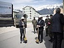 Tirol: Spatenstich für eine militärische Krankenanstalt. (Bild öffnet sich in einem neuen Fenster)