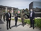 Tirol: Spatenstich für eine militärische Krankenanstalt. (Bild öffnet sich in einem neuen Fenster)