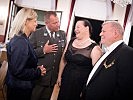 Ministerin Klaudia Tanner bei der Deutschmeister-Gala 2021 in Wien. (Bild öffnet sich in einem neuen Fenster)