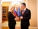 Verteidigungsministerin Tanner trifft ihren Amtskollegen in Slowenien. (Bild öffnet sich in einem neuen Fenster)