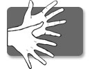 ÖGS-Logo für die Kennzeichnung von Filmen in Österreichischer Gebärdensprache