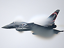 Airpower: Ein Eurofighter des Bundesheeres in "Action". (Bild öffnet sich in einem neuen Fenster)