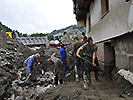 Hochwasser im Juni: 300 Soldaten helfen in Tirol. (Bild öffnet sich in einem neuen Fenster)