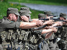Milizsoldaten der Jägerkompanie Deutschlandsberg trainieren. (Bild öffnet sich in einem neuen Fenster)