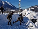Jänner: 130 Soldaten gegen Schneemassen in Kärnten im Einsatz. (Bild öffnet sich in einem neuen Fenster)