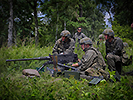 Soldaten der Militärakademie beim Gefechtsschießen. (Bild öffnet sich in einem neuen Fenster)
