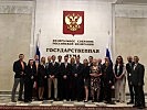 Teilnehmer des Generalstabslehrganges in Moskau.