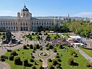 Der Maria-Theresien-Platz in Wien. (Bild öffnet sich in einem neuen Fenster)