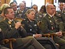 Teilnehmerin und Vortragende: Die Personalchefin der Schweizer Armee. (Bild öffnet sich in einem neuen Fenster)