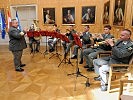 Ein Ensemble der Militärmusik Burgenland. (Bild öffnet sich in einem neuen Fenster)