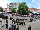 Festakt zur Angelobung am Hauptplatz von Wiener Neustadt. (Bild öffnet sich in einem neuen Fenster)