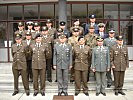 Die Delegation mit dem "Command Sergeant Major"-Kurs. (Bild öffnet sich in einem neuen Fenster)