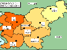 Republik Slowenien - Regionale Kommanden.