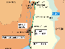 Die syrisch-israelische Grenze und "Linien" 1923,1949,1967.