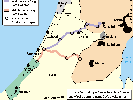 "Sichere Verbindungen" Gaza Streifen/Westjordanland nach Wye-Abkommen.