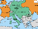 Bündnissysteme in Europa 1914.