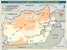 Paschtunische Siedlungsgebiete und Stammesgebiete in Pakistan.