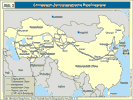 Chinesisch-Zentralasiatische Pipelinepläne.