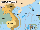 Südchinesisches Meer: Rohstoffinteressen der Anrainerstaaten.