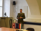 Oberst Gregor Scheucher vom Institut für Höhere Militärische Führung. (Bild öffnet sich in einem neuen Fenster)
