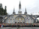 Gruppenfoto der österreichischen Delegation in Lourdes. (Bild öffnet sich in einem neuen Fenster)