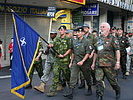 Eine Abordnung der KFOR-Truppen aus dem Kosovo. (Bild öffnet sich in einem neuen Fenster)