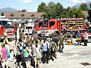 ...die Freiwillige Feuerwehr von Spittal/Drau und Lendorf... (Bild öffnet sich in einem neuen Fenster)