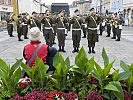 Am Stadtplatz in Wels gastierte die Militärmusik Niederösterreich. (Bild öffnet sich in einem neuen Fenster)