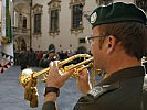 Die Militärmusik Steiermark begleitete die Feier musikalisch. (Bild öffnet sich in einem neuen Fenster)