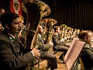 Solist der Militärmusik, Korporal Gernot Mang, auf der Tuba. (Bild öffnet sich in einem neuen Fenster)