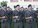 Soldaten vom Jägerbataillon 17 aus Straß. (Bild öffnet sich in einem neuen Fenster)