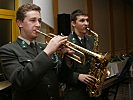 Die Musiker der Militärmusik Steiermark sorgen für den guten Ton. (Bild öffnet sich in einem neuen Fenster)