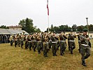 Die Militärmusik Niederösterreich umrahmt den Festakt musikalisch. (Bild öffnet sich in einem neuen Fenster)